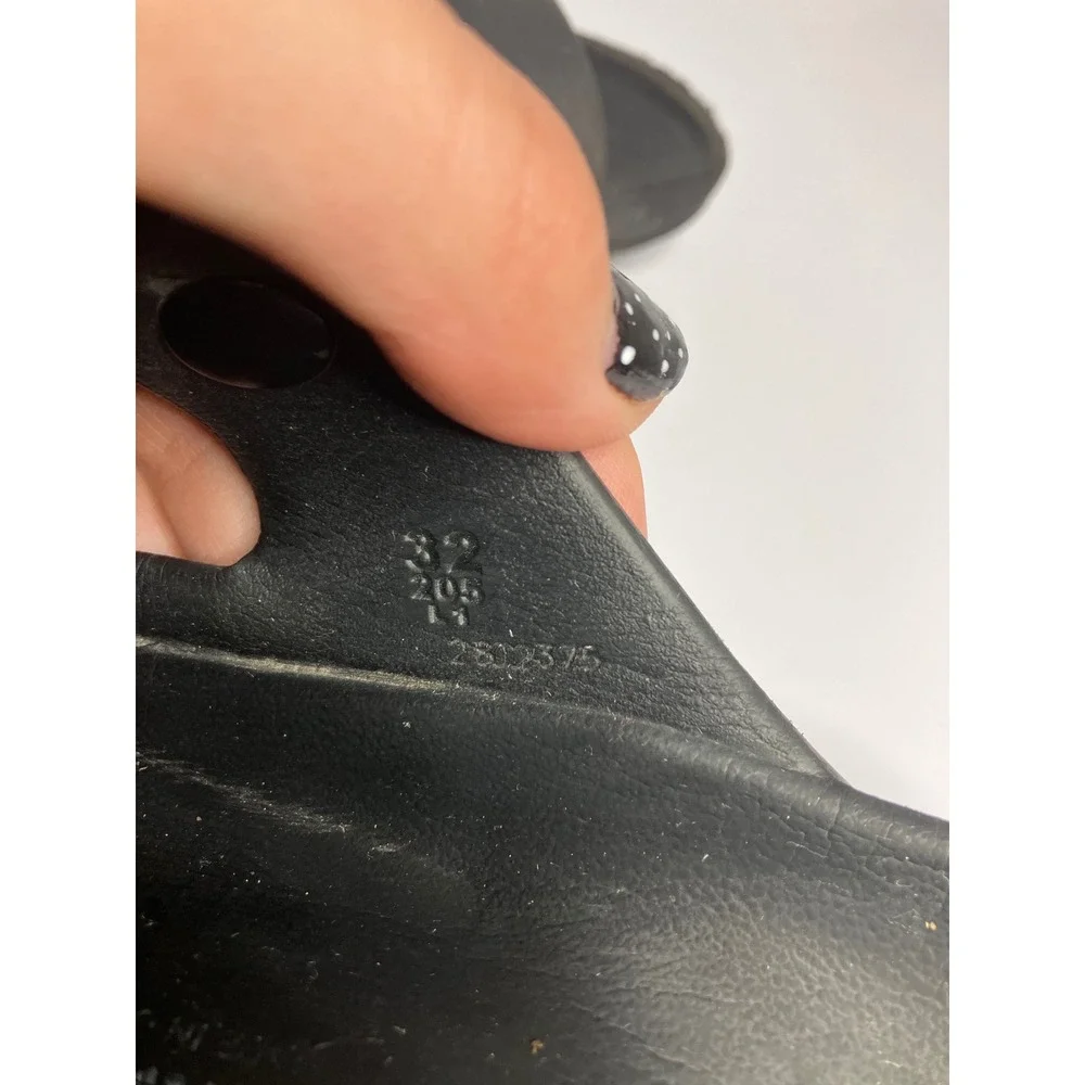 Birkenstock Arizona EVA Sandals Kids Size 32 Black Good Waterproof Slides